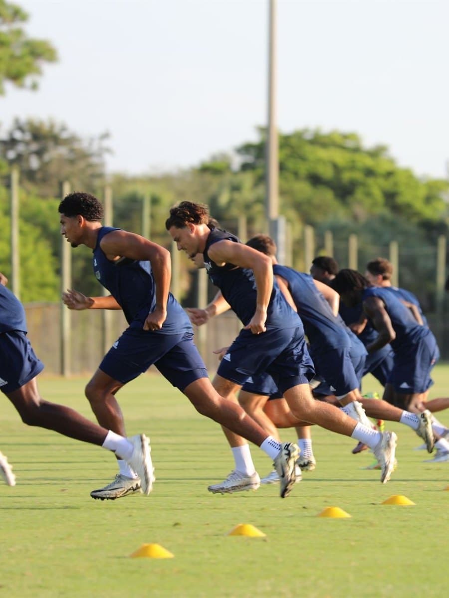 A sprint session at Florida Atlantic